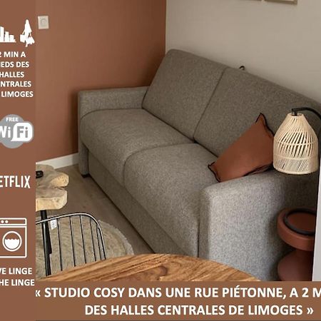 Magnifique Studio - En Hypercentre Et Rue Pietonne - 1Er Adrien Du Bouche Лимож Экстерьер фото
